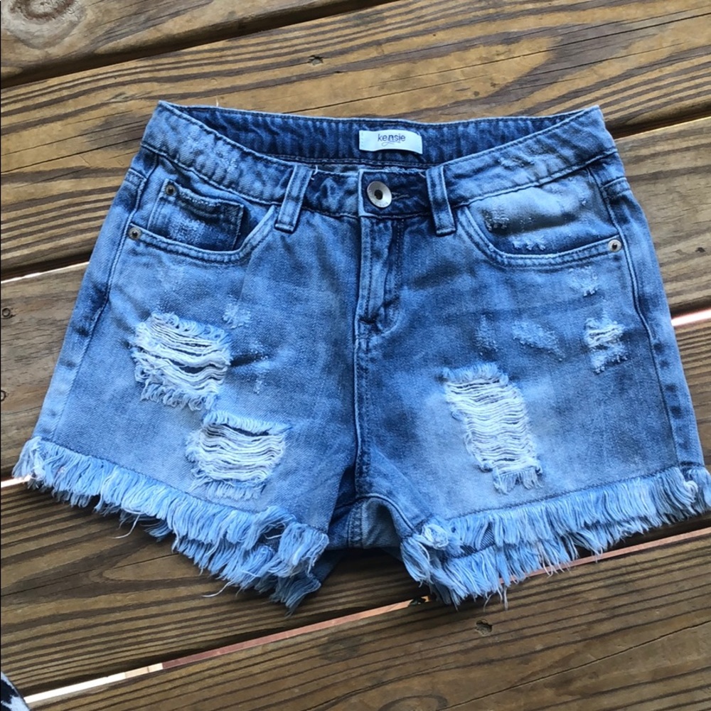 Kensie denim shorts